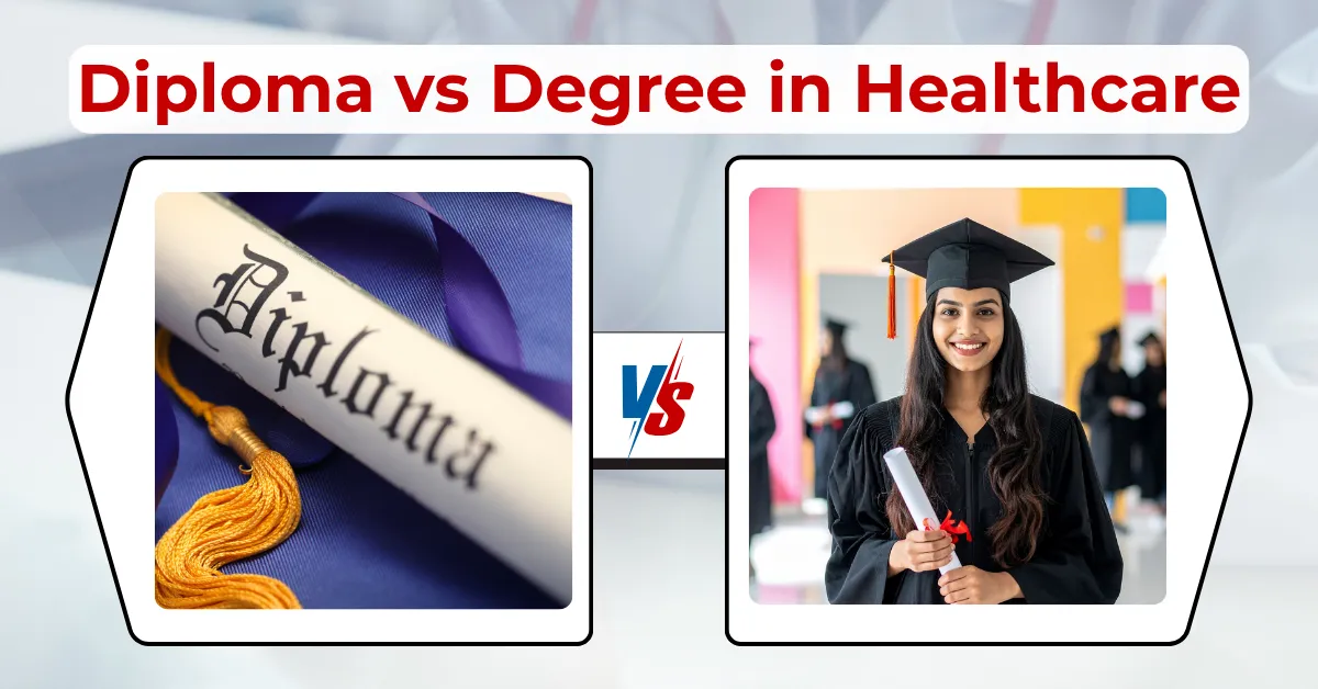 Diploma vs Degree in Healthcare